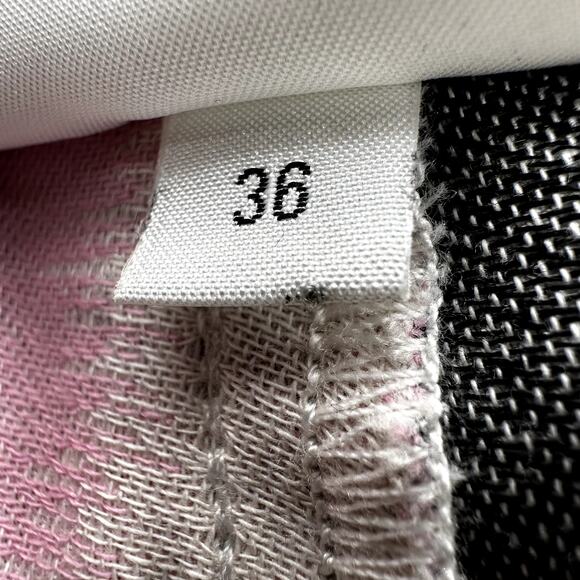 Anthropologie Rita Row Garon Trouser Striped Colorblock Baggy Organic Cotton S - Picture 4 of 7